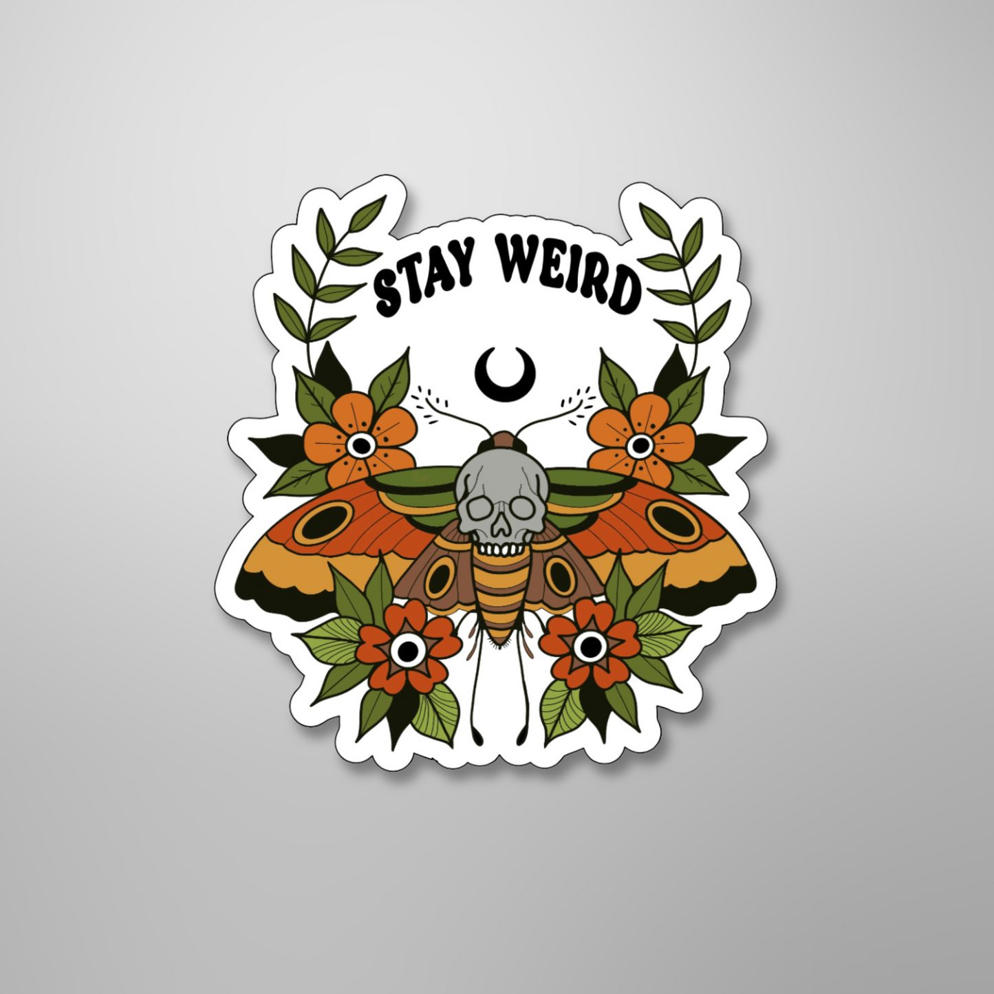 Stay Weird Sticker