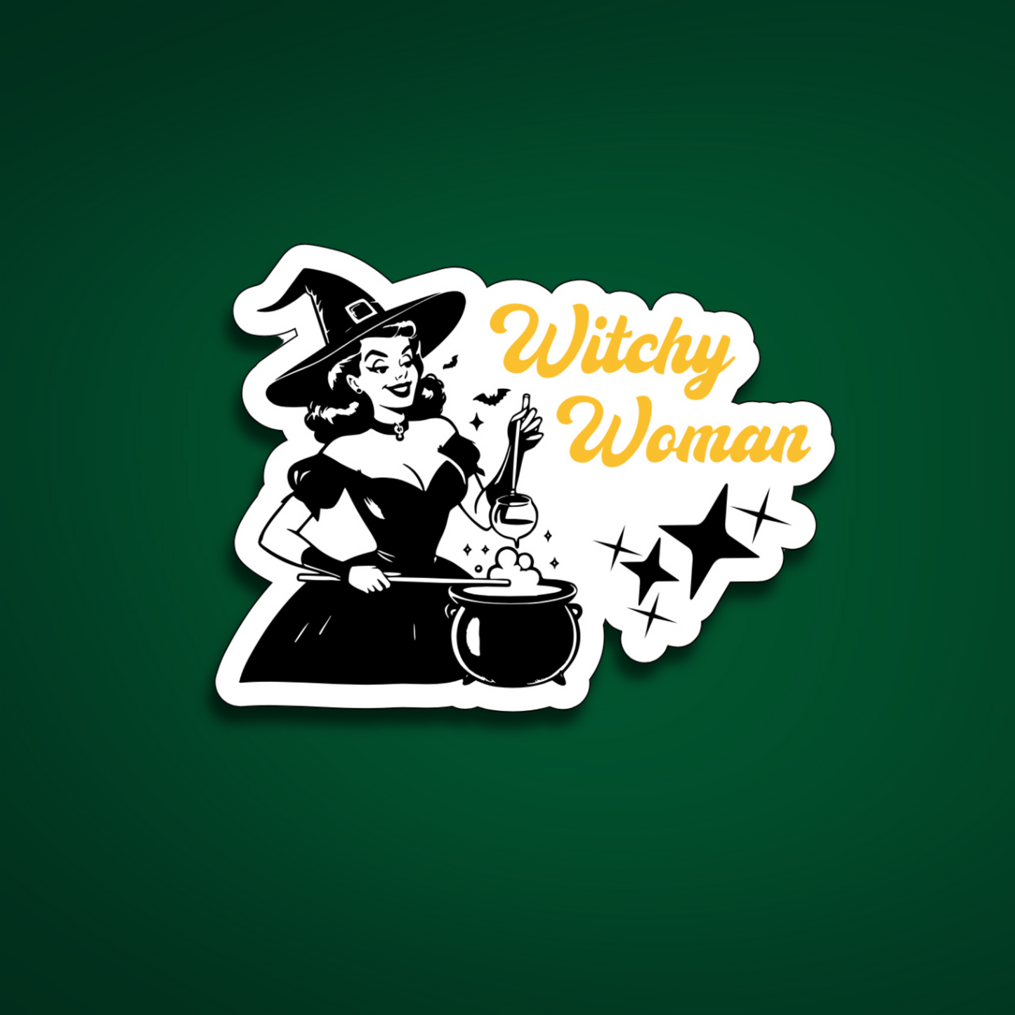 Witchy Woman Sticker