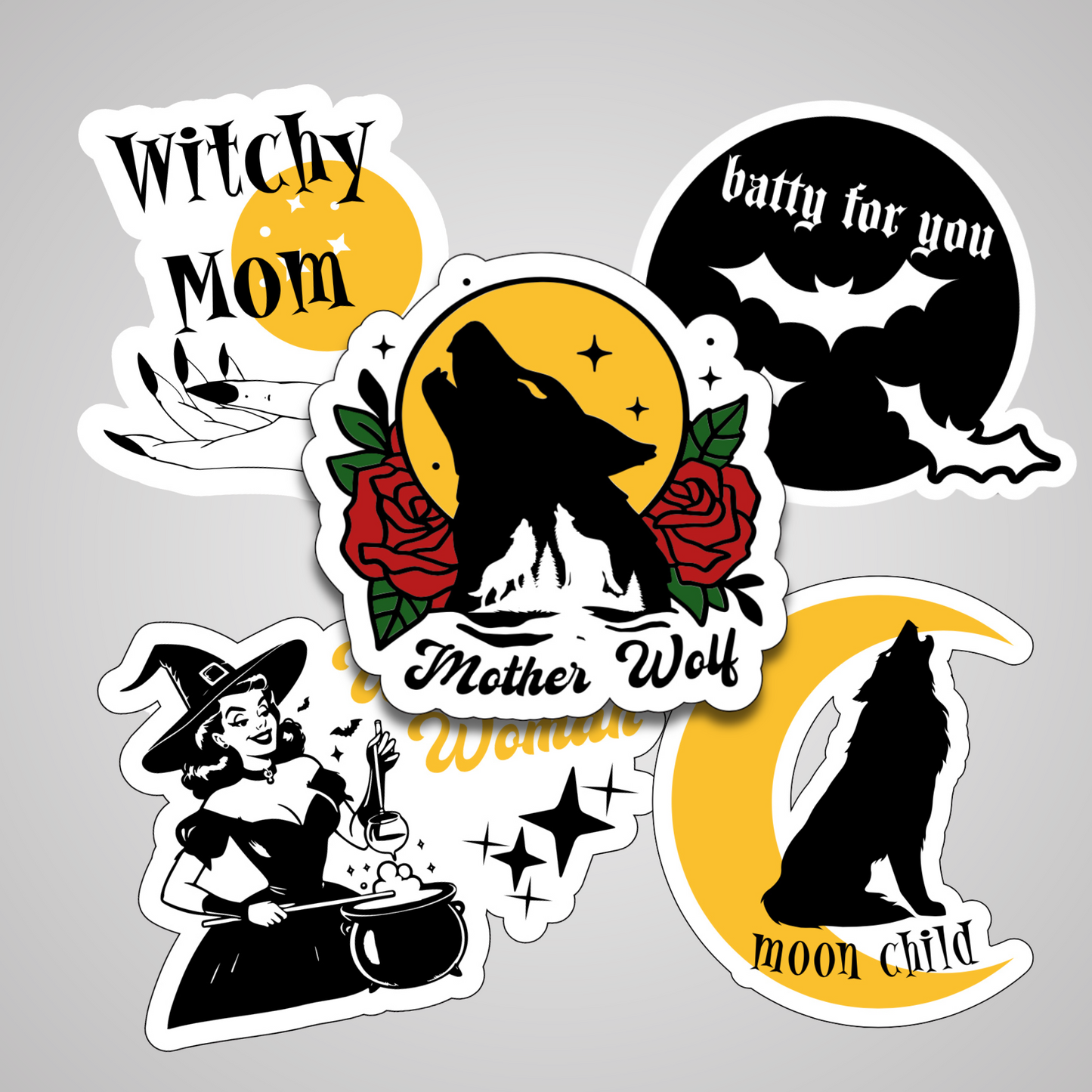 Witchy sticker pack