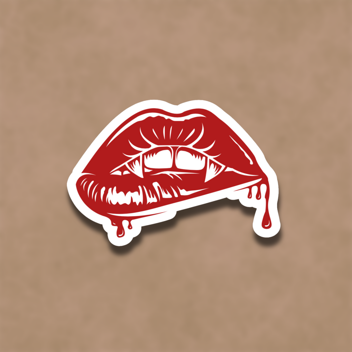 Vamp Lips Sticker