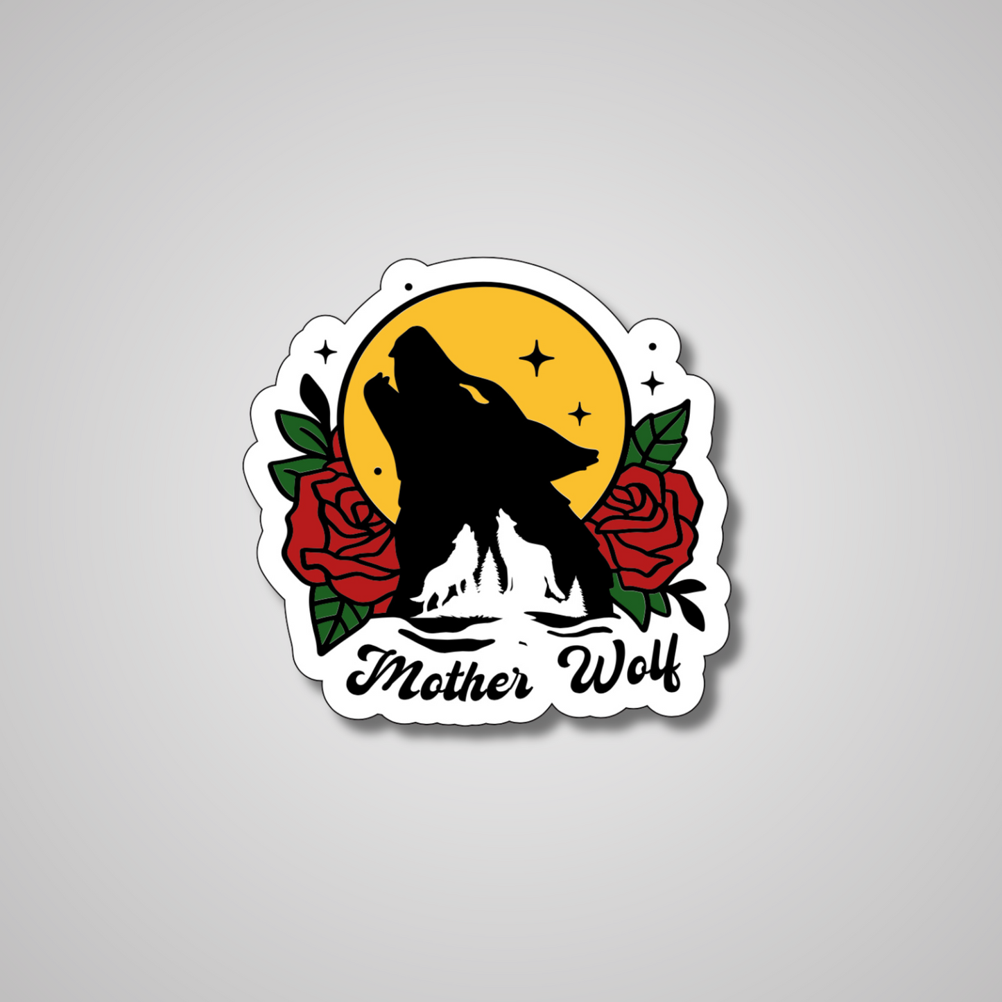Mother Wolf Sticker