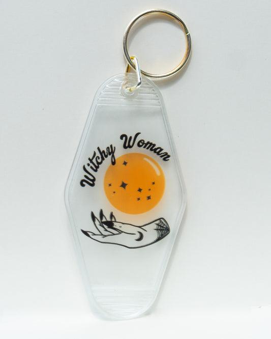 Witchy Woman Keychain
