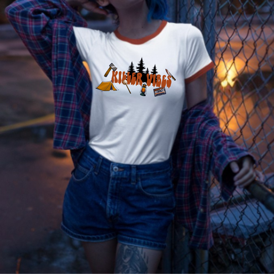 Killer Vibes Ringer T-shirt