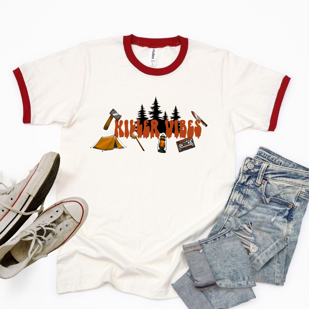 Killer Vibes Ringer T-shirt
