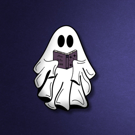 Reading Ghoul Sticker