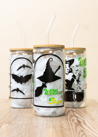 Witches Brew Glass Cup