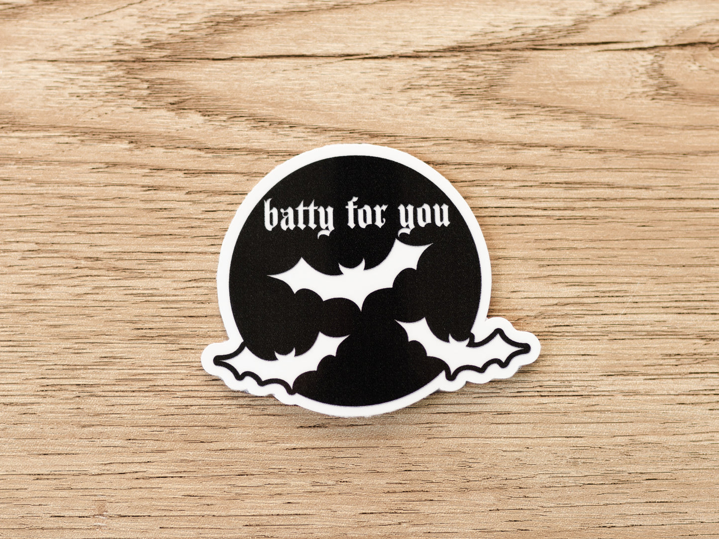 Batty For You Sticker