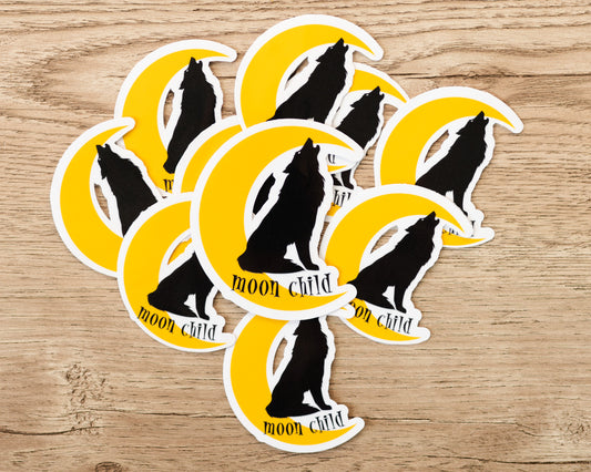 Moon Child Sticker