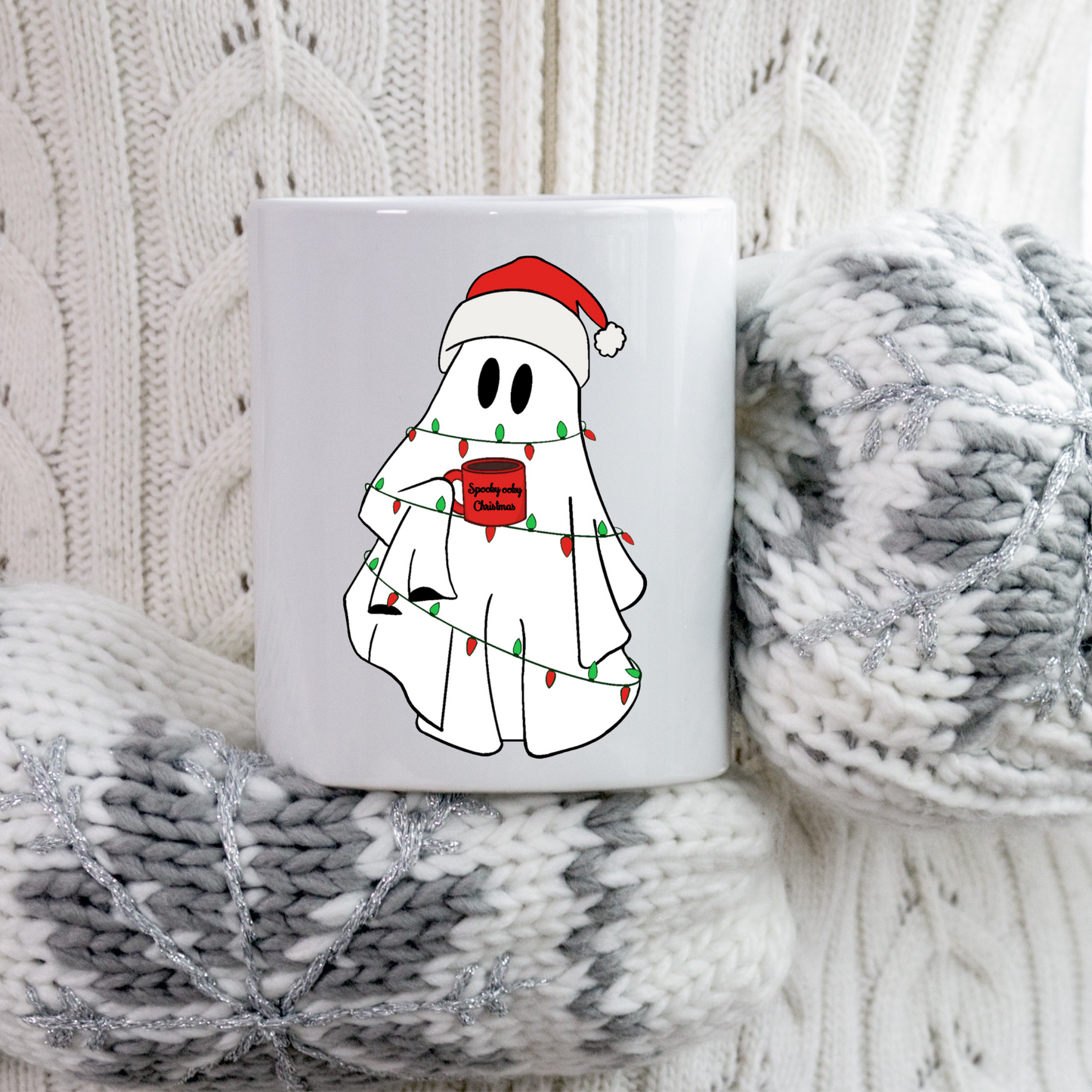 Christmas Ghost Mug