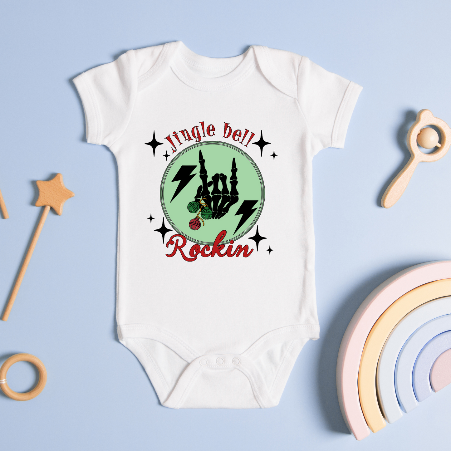 Baby Jingle Bell Rock Onesie