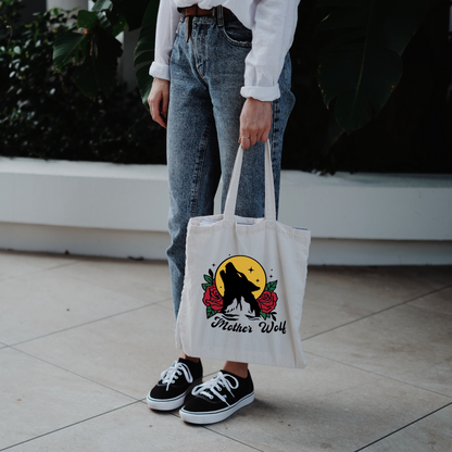 Mother Wolf Tote Bag