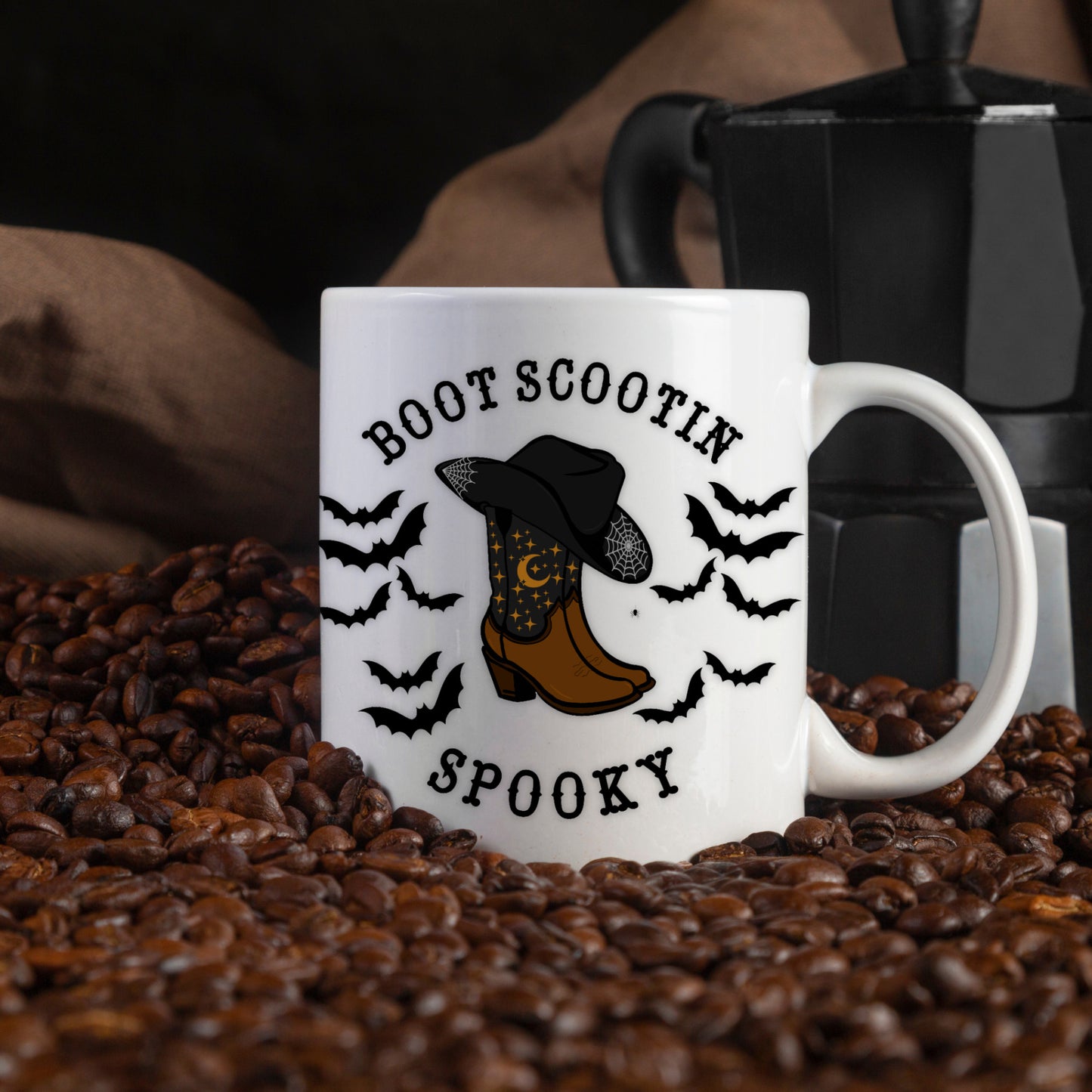 Boots 'n Spooky Mug