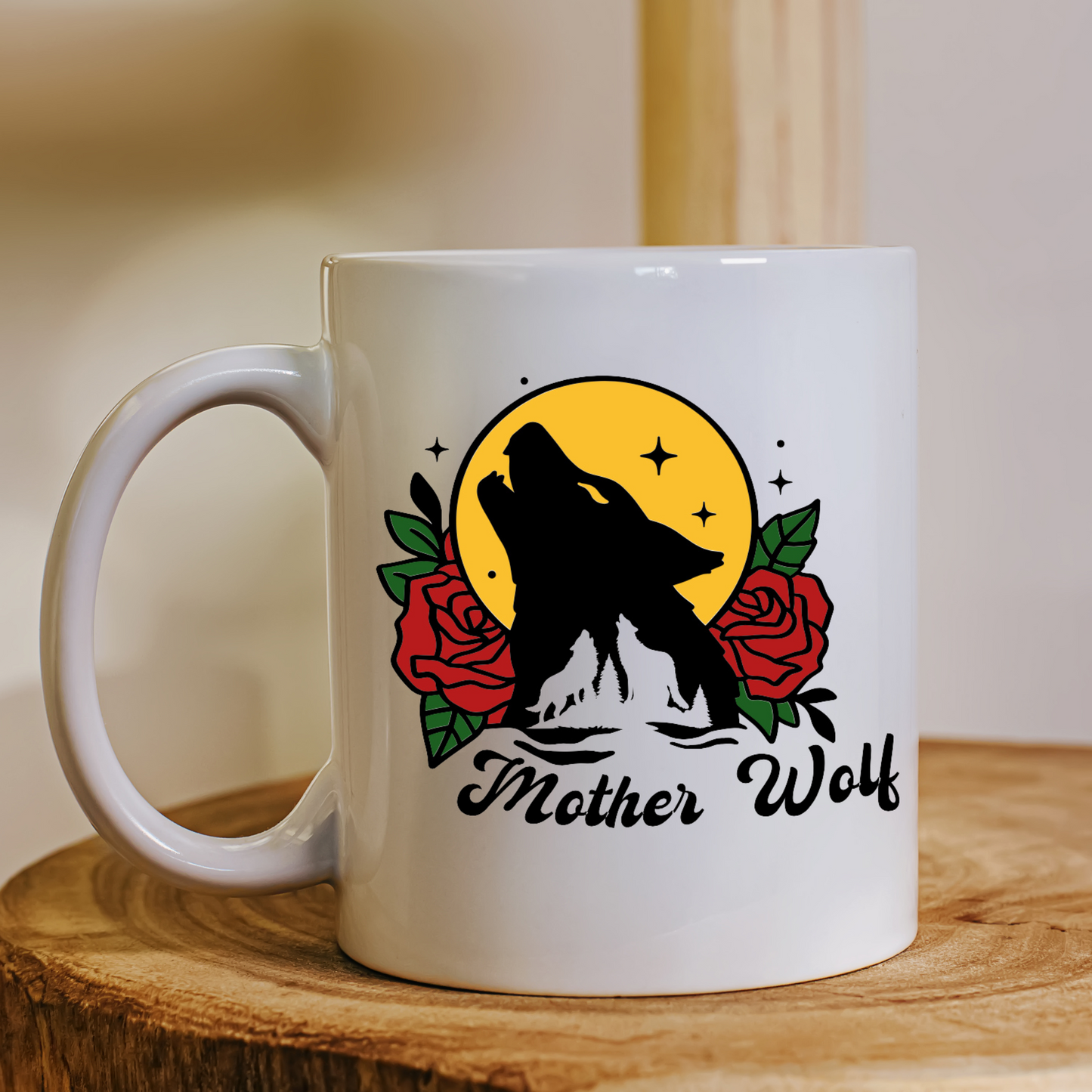 Mother Wolf Mug