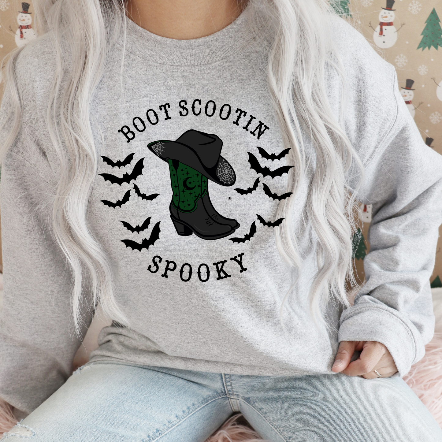 Boot Scootin' Spooky Crewneck