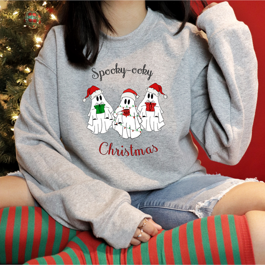 Christmas Ghosts Crewneck