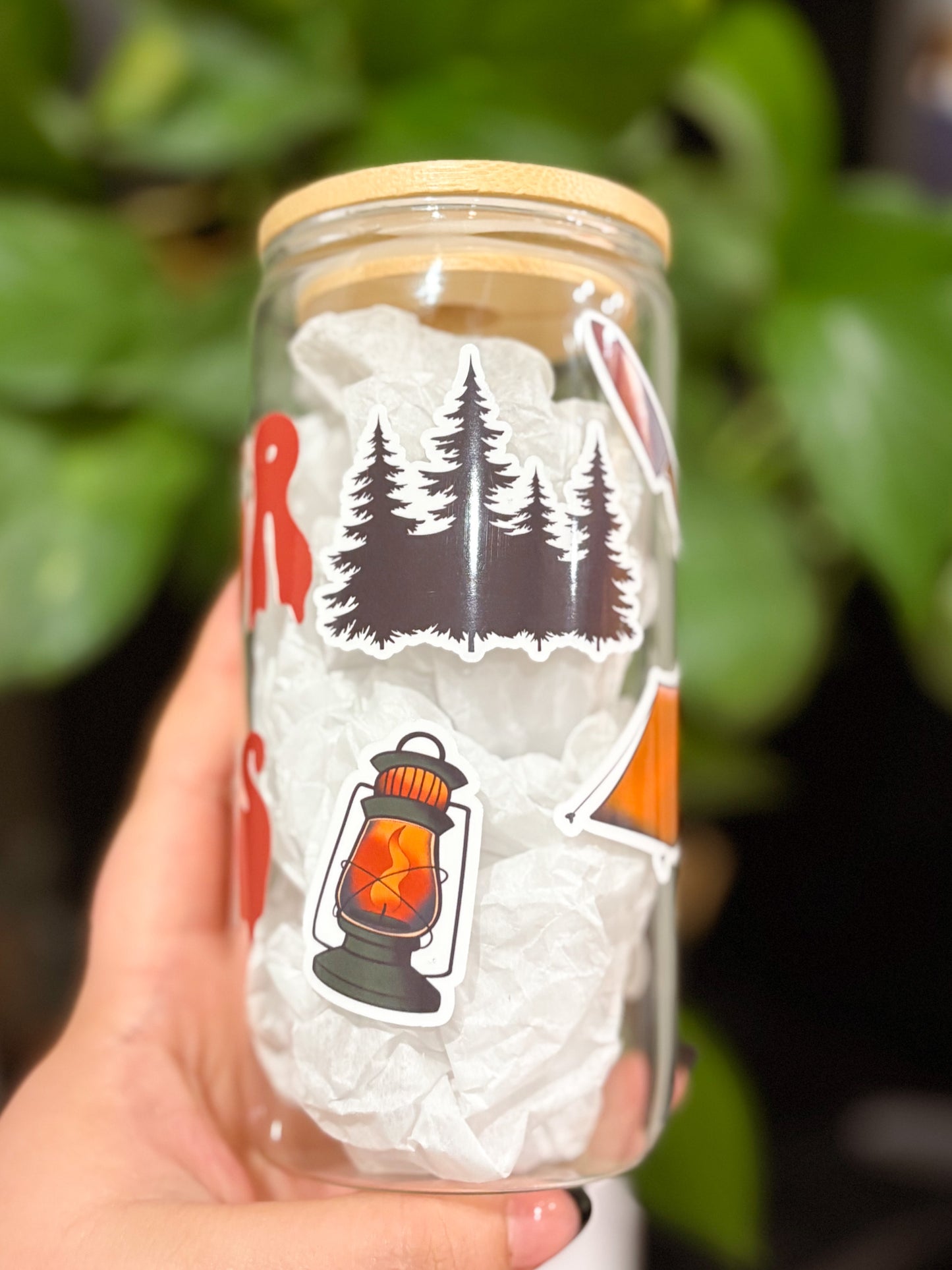 Killer Vibes Glass Cup