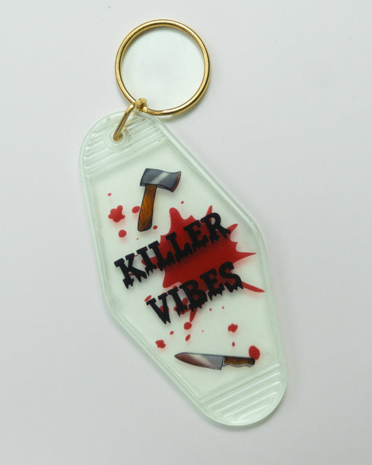Killer Vibes Glow Keychain