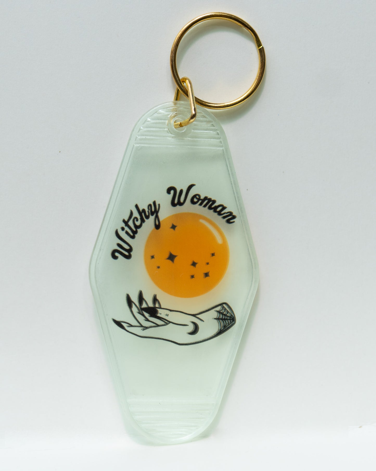 Witchy Woman Glow Keychain