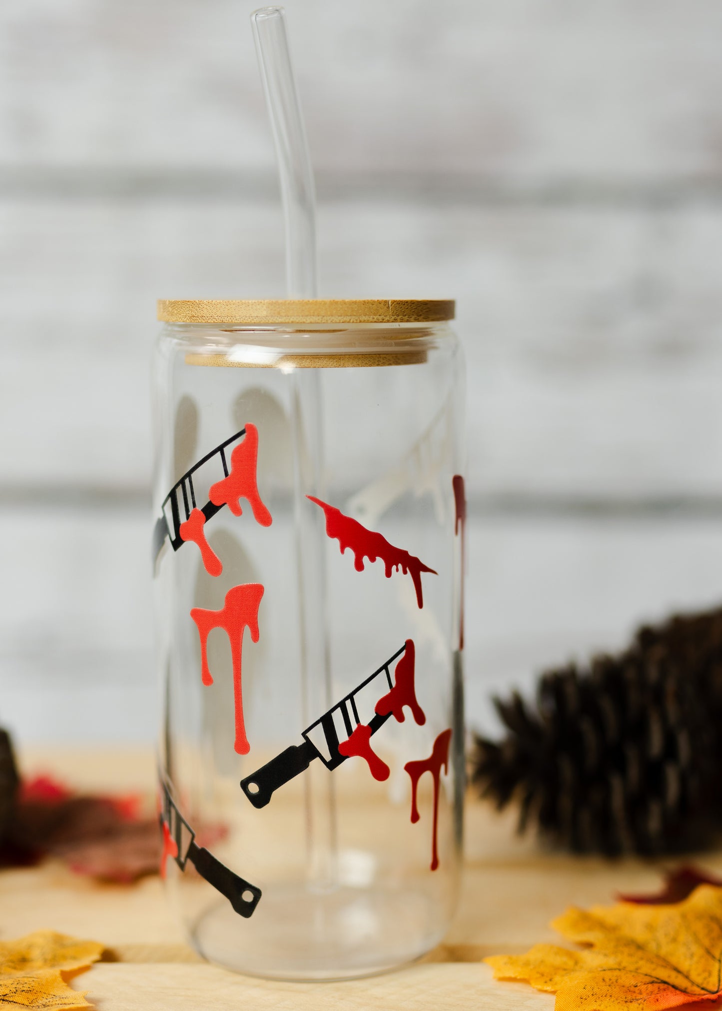 Scream Glass Cup