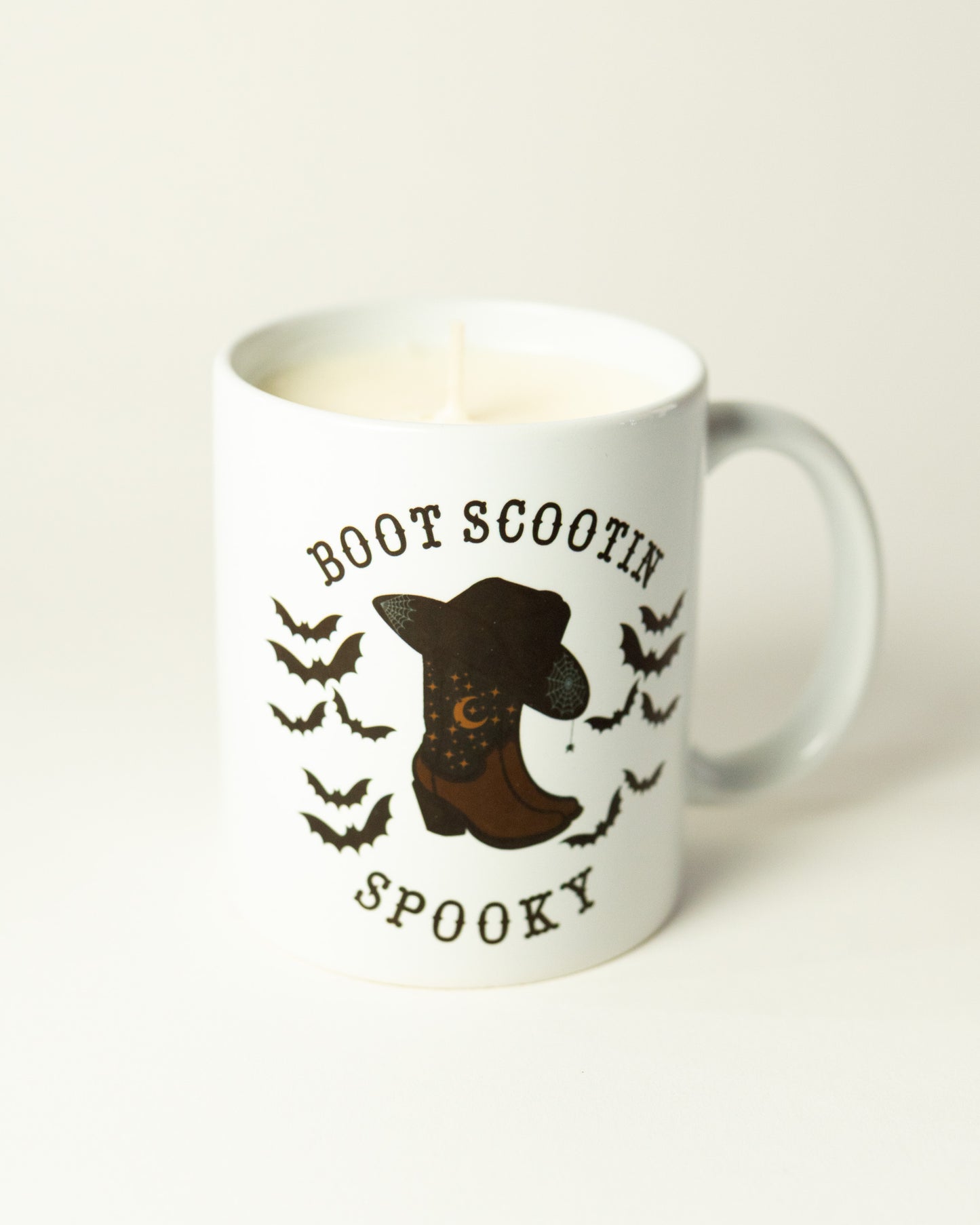 Boots Scoot'n Spooky mug