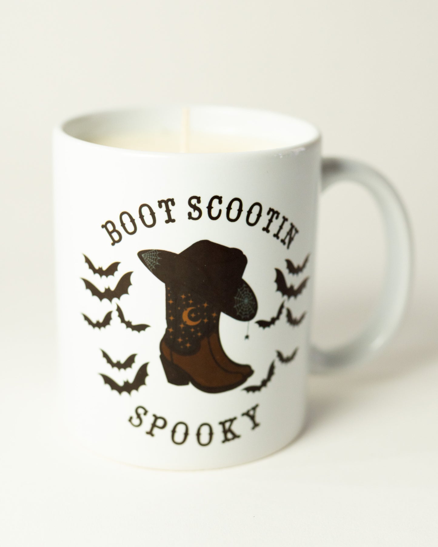 Boots Scoot'n Spooky mug