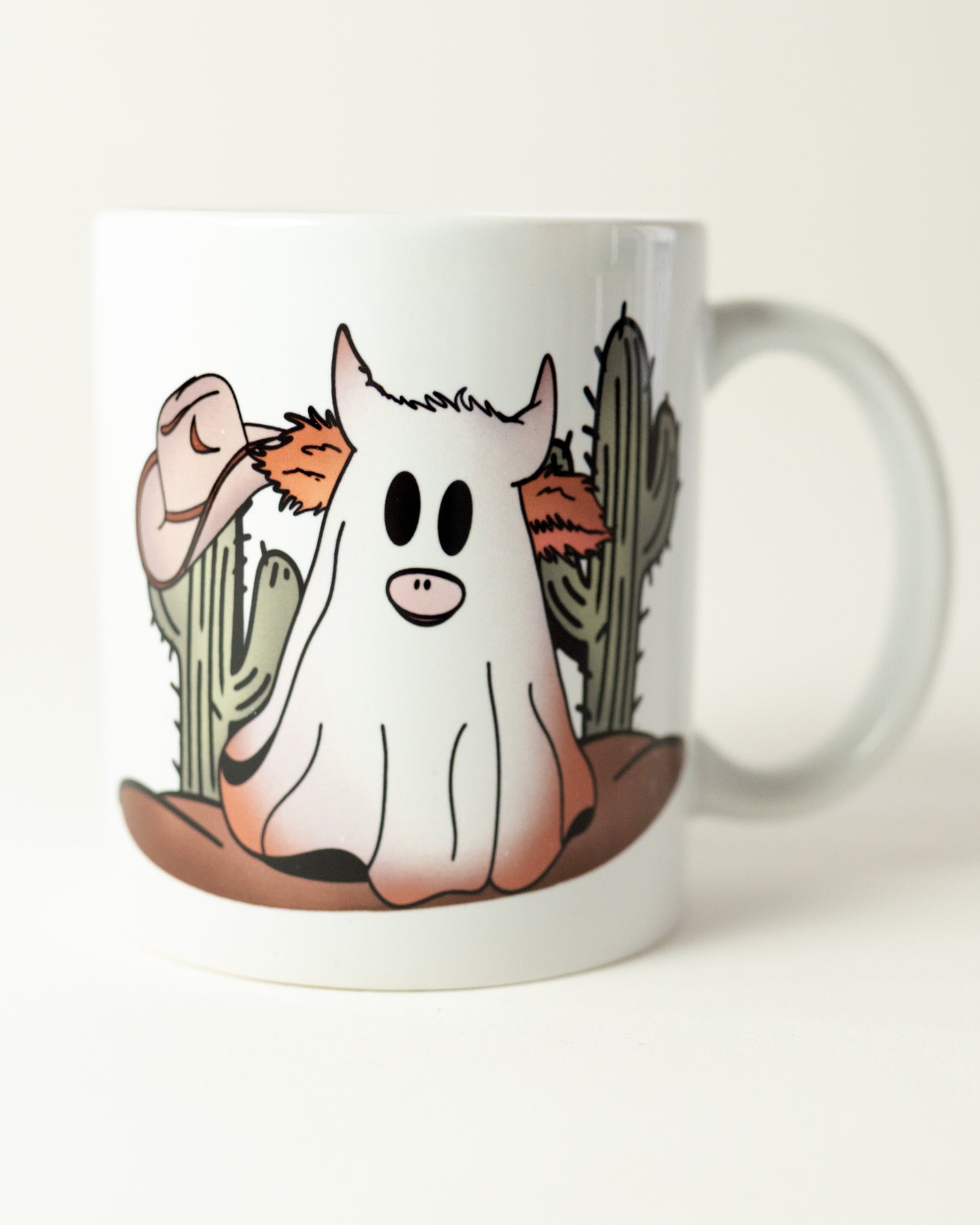 Ghost Cow Mug