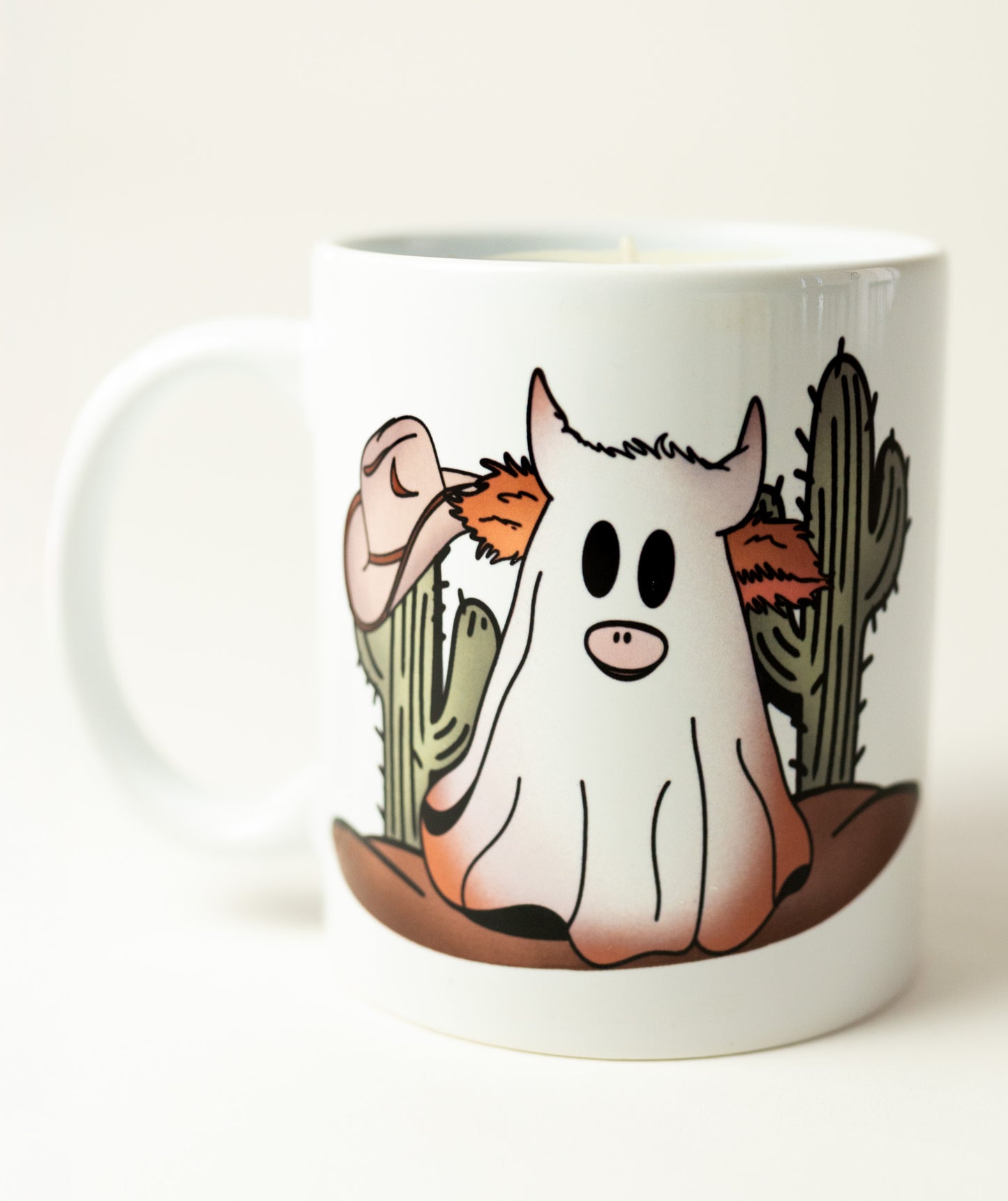 Ghost Cow Mug